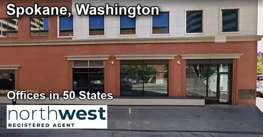 Street view of Northwest Registered Agent HQ Spokane WA